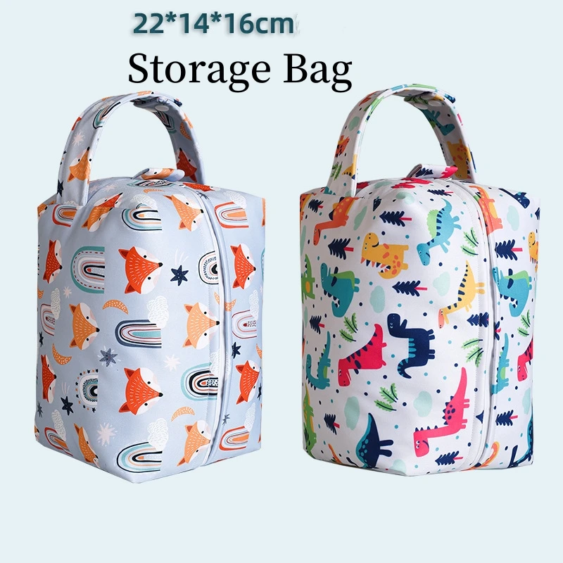 Reusable Waterproof Dry/wet Bag for Diapers Travel Beachswimming Pool Baby Supplies Storage Bag Suitable for Swimwear Clothes