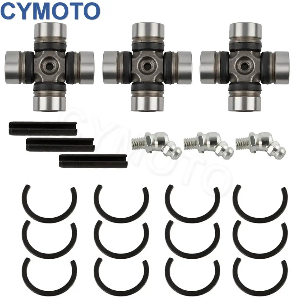 

Front & Rear Prop Shaft U-Joints For Polaris ATV/UTV RZR 1000 S/S4 2016-2021 ATV/UTV RZR 900 2011-2024