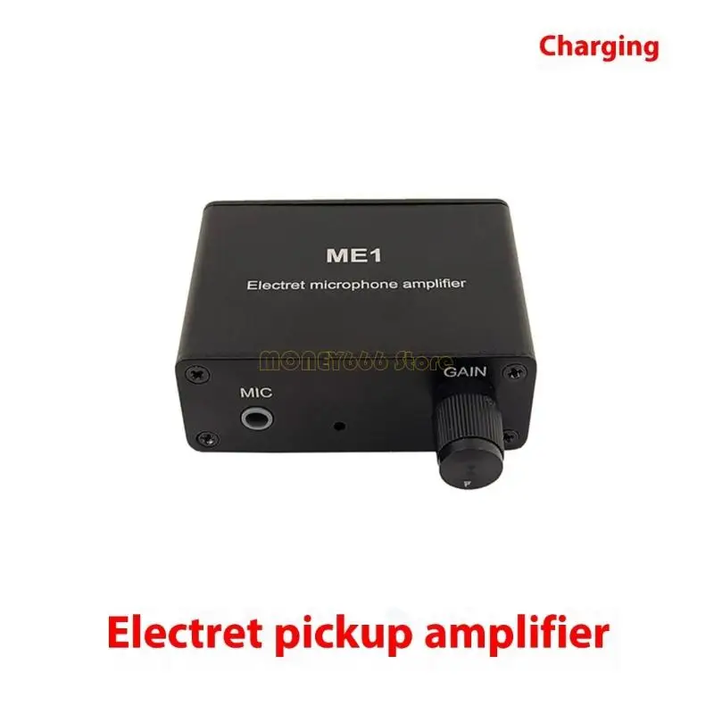 F62C خلاط أداة إخراج متعددة 10 ساعات يعمل ME1 MIC Amplifier صوت واضح