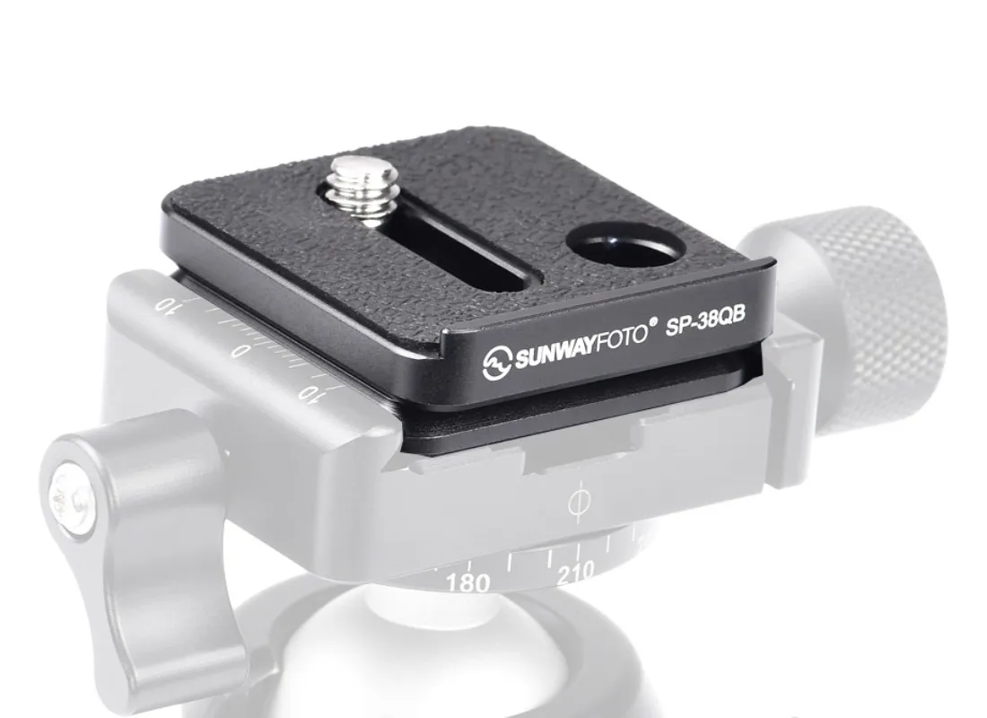 SUNWAYFOTO SP-38QB Arca Swiss Quick Release Plate Camera Universal QR Plate for Tripod