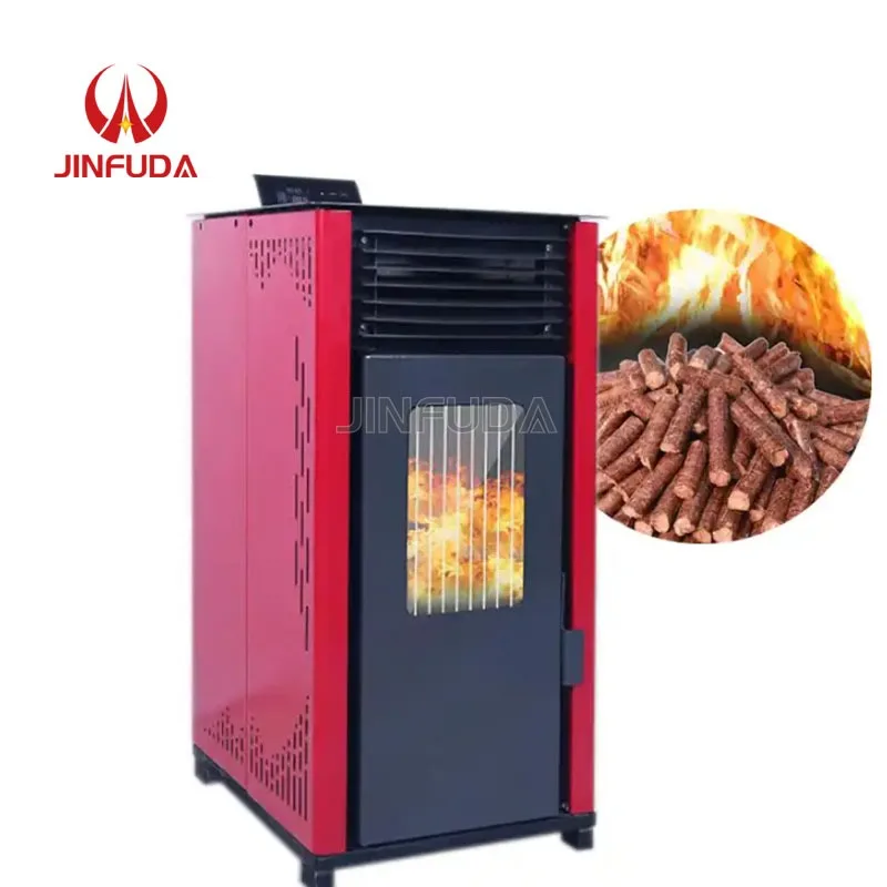 High Quality Freestanding Eco-Friendly Indoor Home Heating Stove Air Zone Slim Pellet Stove
