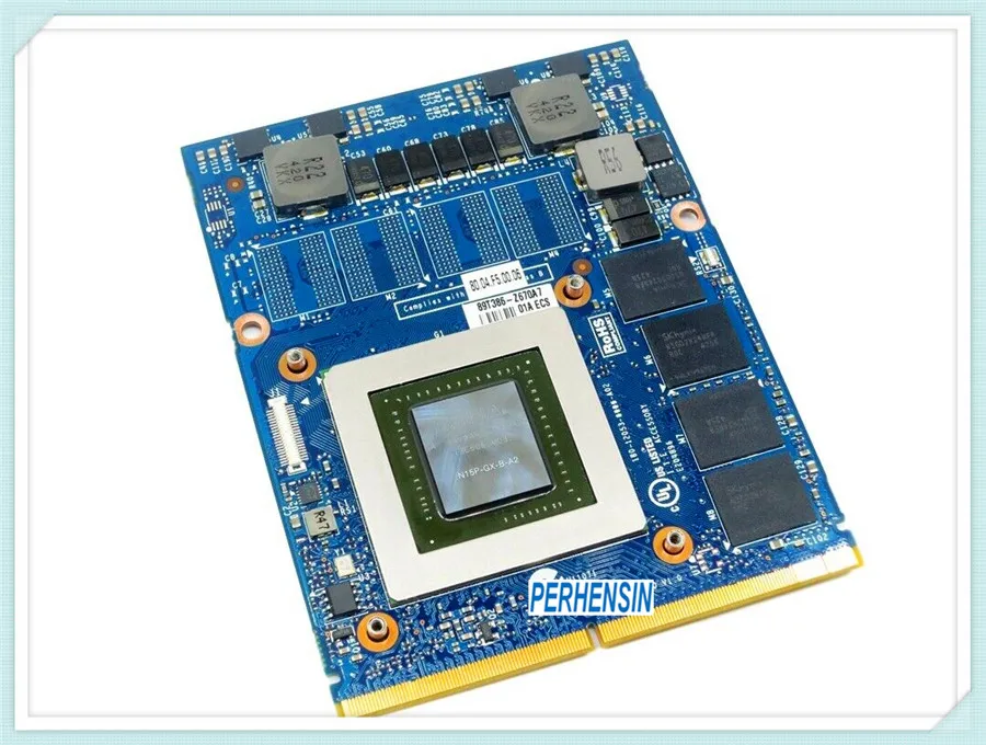 For DELL M17X R5 M18X R3 N15P-GX-B-A2 GTX 860M 2GB Video Card CN-0J0M0K J0M0K 100% Test OK Free Shipping