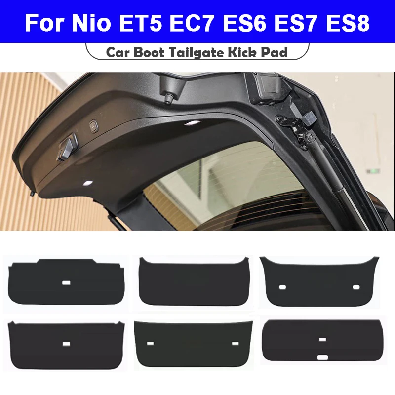 Para Nio ET5 EC7 ES6 ES7 ES8 2025 almohadilla de protección para maletero de coche maletero de cuero antisuciedad placa trasera impermeable almohadilla protectora