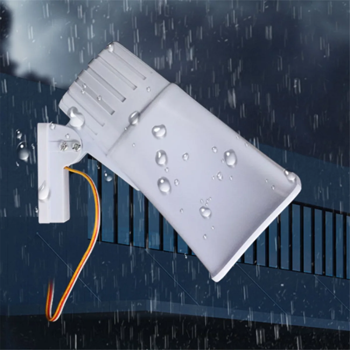 

Fashion DC 12V Wire 30 Watt Siren Dual Tone Indoor/Outdoor 120Db Sounder Super Alarm Horn Security Alarm Siren