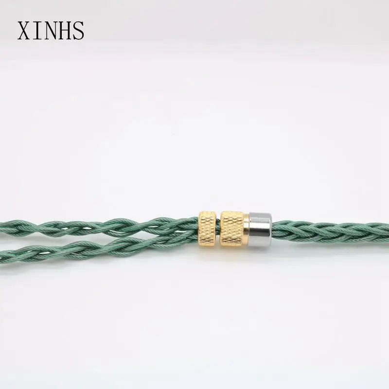 XINHS 8-Strand 7NOCC Palladium-Plated 3.5/2.5/4.4mm MMCX/0.78mm/ 2Pin For KXXS LZ A7 MK3