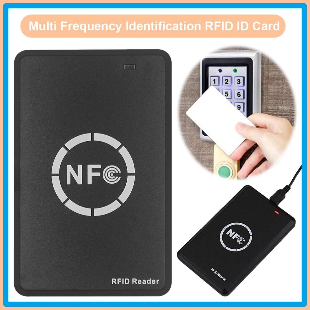 

Smart Access Control Card Copier Free Software 13.56MHz Encrypted Card Decoder RFID 125KHZ Reader Door Access Control System
