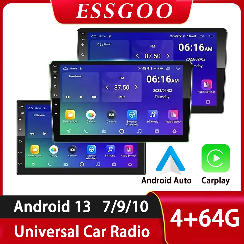 ​ESSGOO Car Radio 2 Din 7