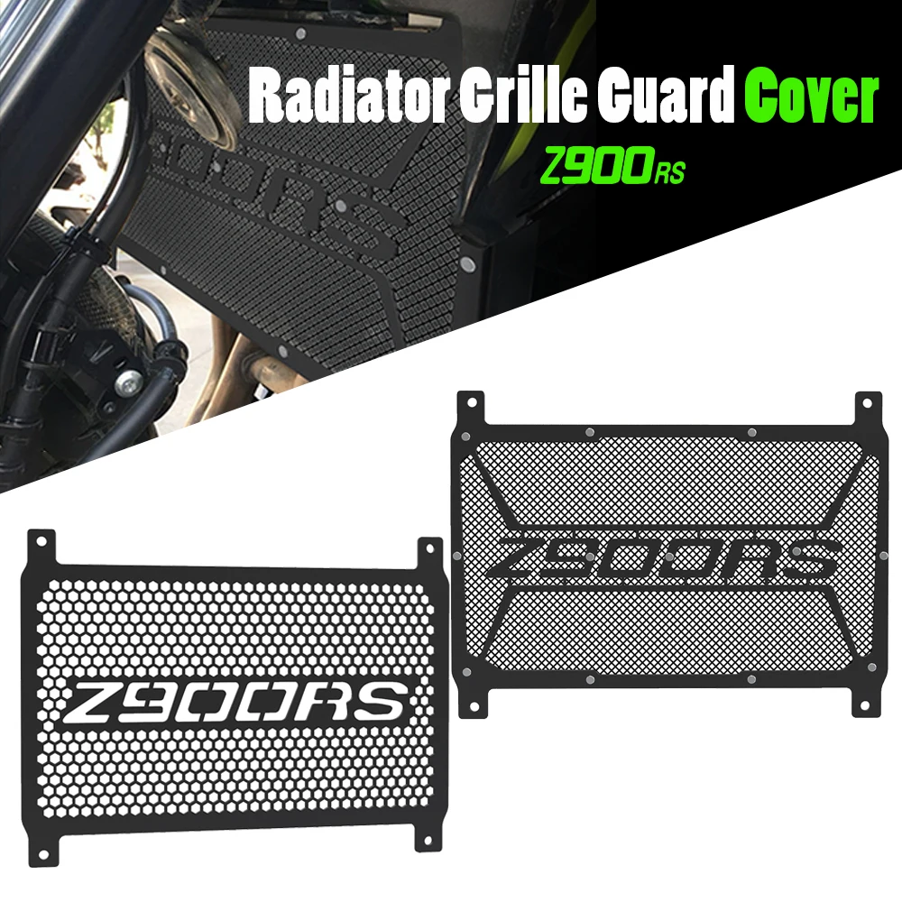 

For Kawasaki Z900 RS Z 900RS SE Z900RS 2021-2023 2024 2025Motorcycle Radiator Guard Grille Grill Cooler Cooling Cover Protection