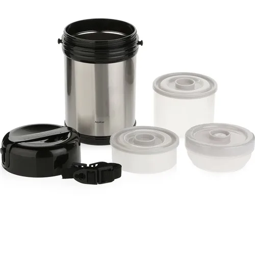 Joystar Double Wall Vacuum Heat Insulated Meal Thermos Metallic Gray