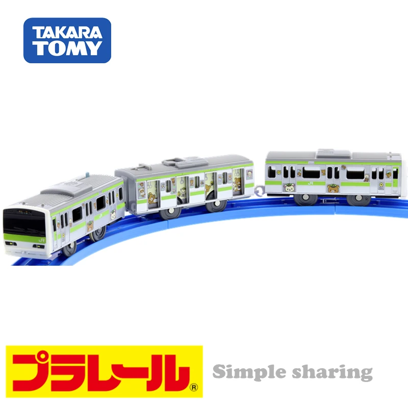 TAKARA TOMY Pule Road SC-05 Riel de luz E231 es línea Yamante fácil modelo en miniatura de eje de compresión de aleación de oso, decoración para adultos