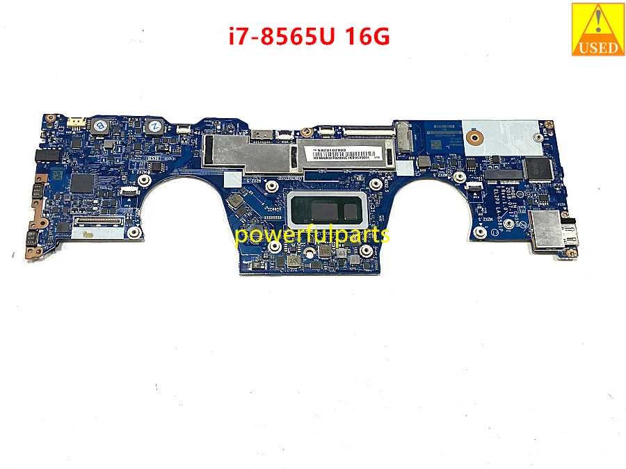 

for lenovo Yoga 730-13IWL laptop motherboard i7-8565U cpu +16G ram 5B20T02800 ELZP3 LA-G581P used working good