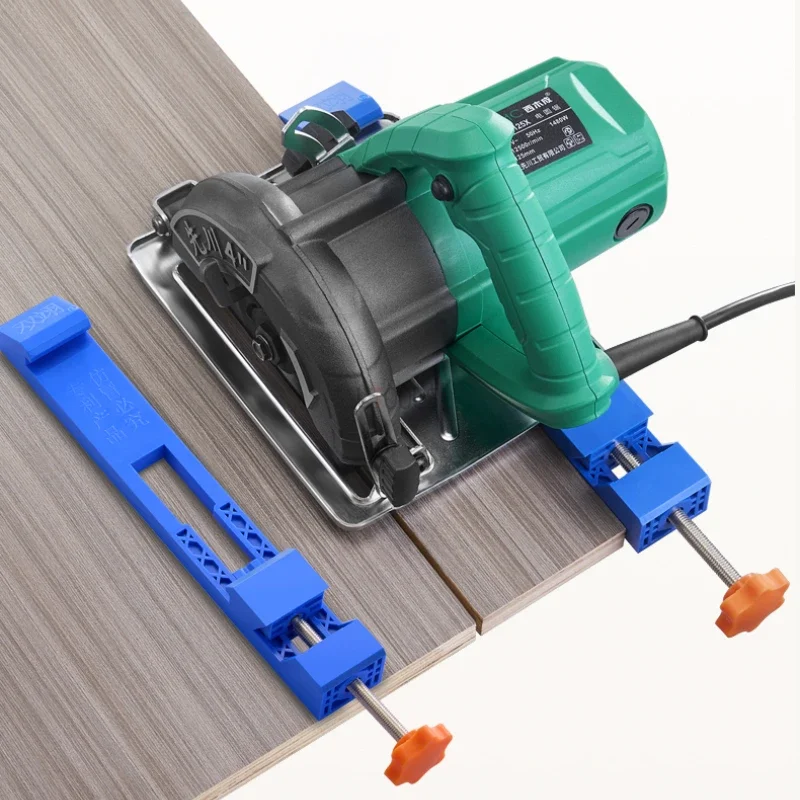 Portable Electric Circular Saw Positioning Clamp ABS Quick Fix Jig Quick Positioning Back Board Clip for 4-inch Cutting Machine