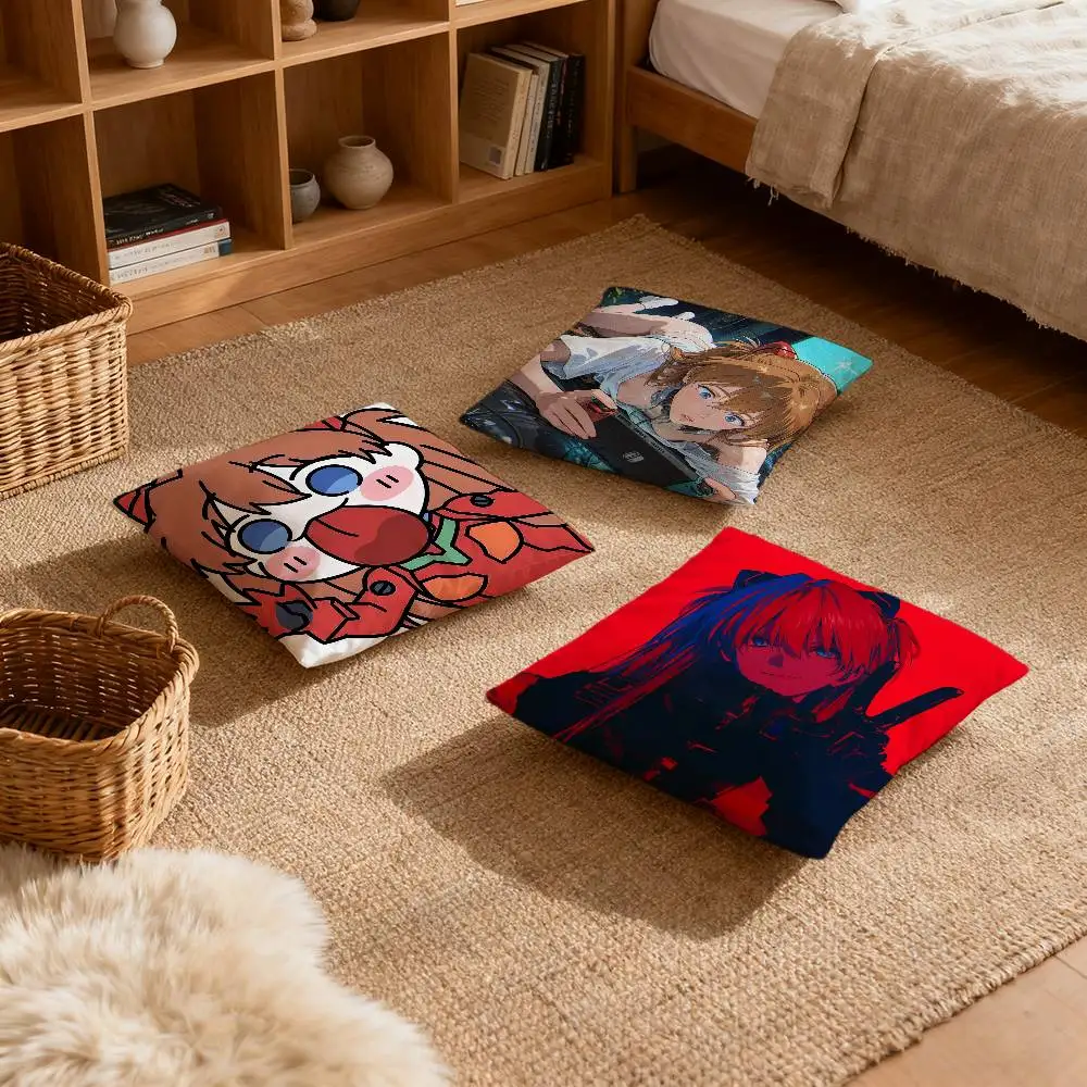 

A-Asuka Langley Soryu Pillow Case Multi sized car cushions, luxurious home sofas, decorative pillowcases