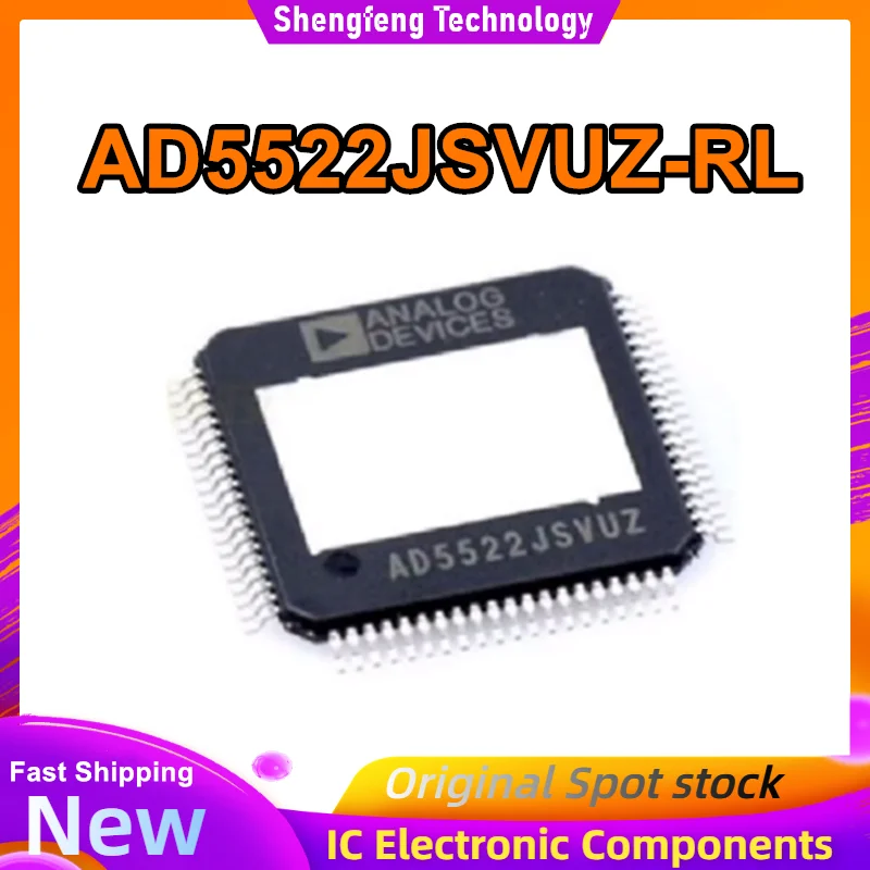 AD5522JSVUZ-RL AD5522JSVUZ TQFP-80 IC Chip 100% New Original in stock
