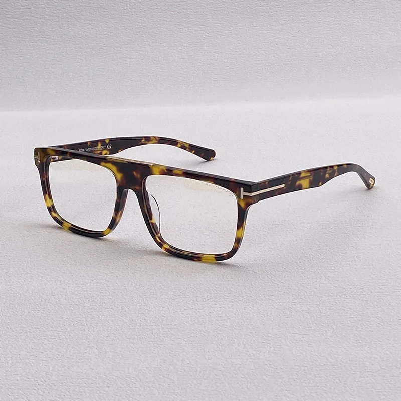 TF0628 Eyeglasses Acetate optical frame men and women plus size Tom eyeglasses frame Vintage designer makes prescription eyeglas