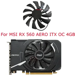 GPU Cooler,Graphics Card Fans,HA9010H12F-Z For MSI RX560 RX550 AERO ITX,HA5510H12SF-Z For MSI RX460 RX 550 560 2GB 4GT LP OC