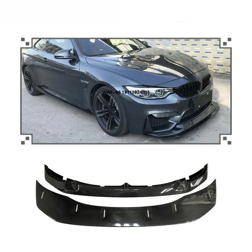 

Carbon Fiber Front Lip for F80 M3 F82 F83 M4 2014-2019