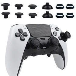 8pcs Enhanced Durable Removable Thumbsticks Analog Stick Joystick Caps Covers Swap Grips for PS5 PS4 SLIM PS4 Pro Controller