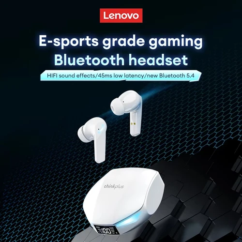 Imagen 2 del producto Nuevos auriculares Lenovo XT53 inalámbricos Bluetooth 5,4 táctiles inteligentes para llamadas manos libres auriculares para juegos auriculares con sonido envolvente de graves profundos