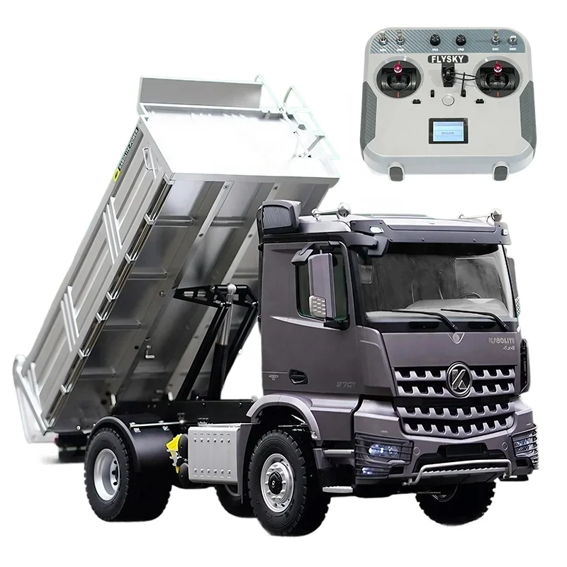 

Масштаб 1:14 KABOLITE K5701 4WD RC Трактор Грузовик Электрический самосвал Автомобиль 4X4 RTR 540 Щеточный двигатель Сплав металла FlySky 2.4G Пульт дистанционного управления