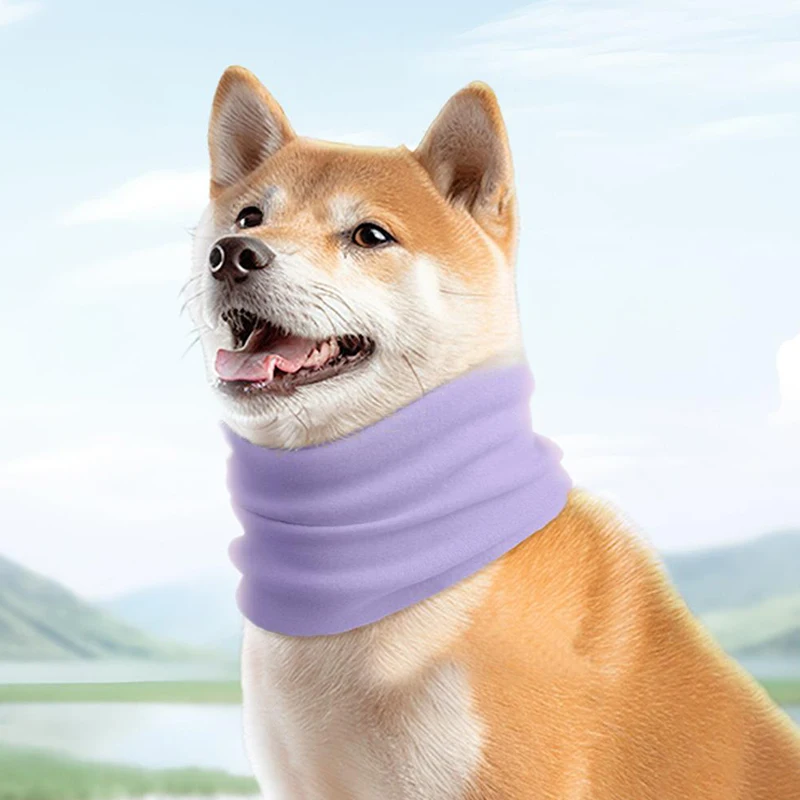 Pet Soft And Relieve Stress Scarf Warm Decoration Cold-proof Keep Warm High Elasticity Pet Scarf Dog Supplies Accessories