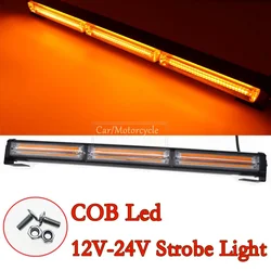 12V 24V Car COB Led Strobe Light Tow Truck Vehicle Car Fireman Police Warning Emergency Flashing Light Emergency Flash COB Led