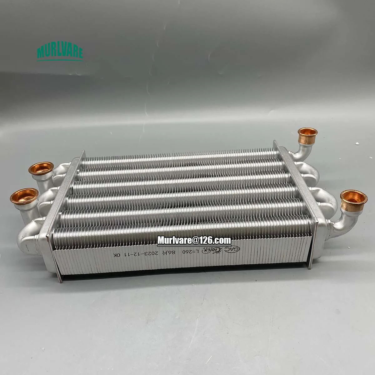 قطع غيار غلايات الغاز أنبوب مزدوج النحاس 260 مللي متر طول مبادل حراري ل IMMERGAS EOLO STAR SIME غلايات الغاز استبدال