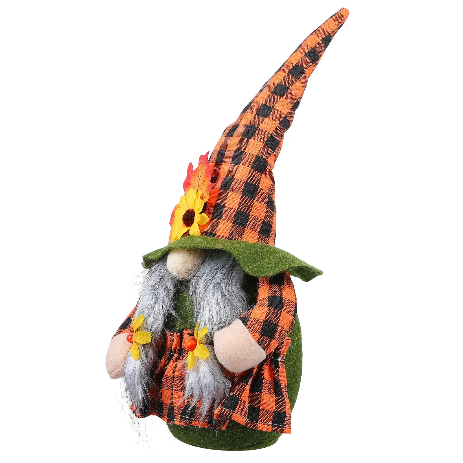 

1Pcs Sunflower Gnome Garden Ornament Harvest Festival Gift Home Decor Cheerful Atmosphere Sunflower Gnome