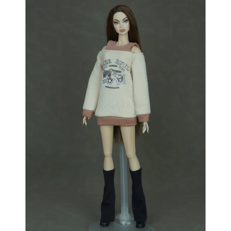 Neue 1/6 Skala Puppe Outfit Rock Bein Abdeckung Kleidung Set für 30 cm Dünne BJD Mädchen Puppen Dress Up Spielzeug puppenhaus Zubehör – Detail 8