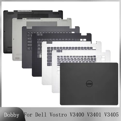 ラップトップ用LCDバックカバー,パームレスト,上部キーボードケース,下部ケース,dell vostro 3400, 3401, 3405,v3400,v3401,v3405,0cx6t3,0gr6xd