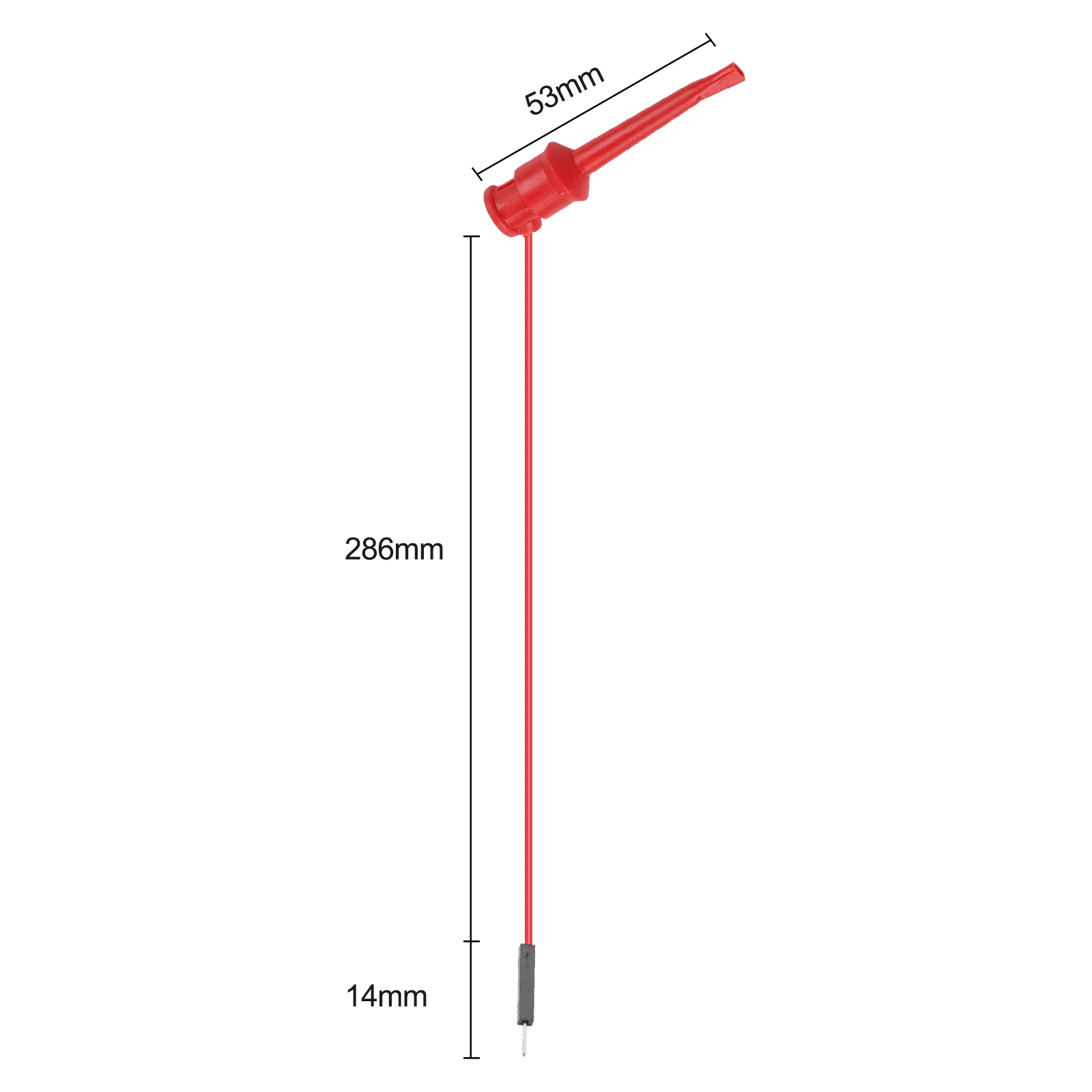 Soft Silicone Leads With Breadboard Hook Clips Male To Female For For Arduino Electrical Testing For Jumper Wires 37cm