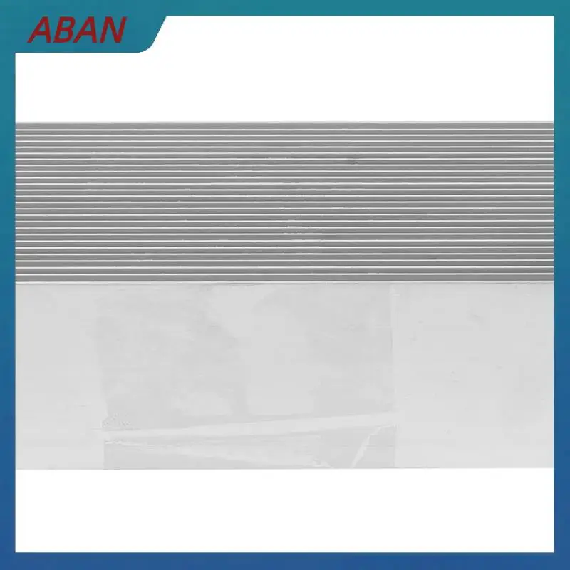

ABAN 3X Aluminum Heat Radiator Heatsink Cooling Fan 200X69x37mm Silver Tone
