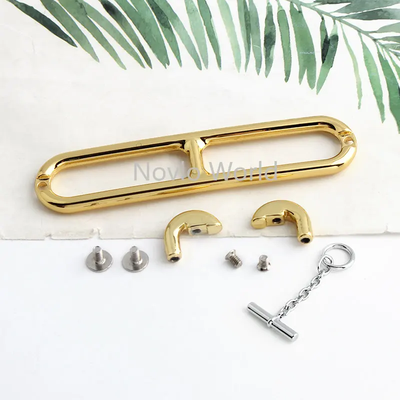 4-10Sets High Quality Metal Clasp Turn Locks For Handbag Purse Bags Shoulder Hanger Lock Buckle Hardware Accessories Wholesale