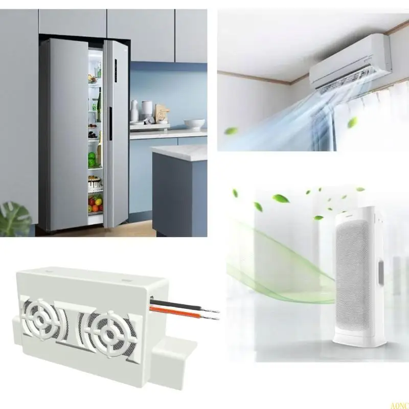 A0NC Adjunto refrigerador ozones textura plástico ionizer para reparar refrigerador