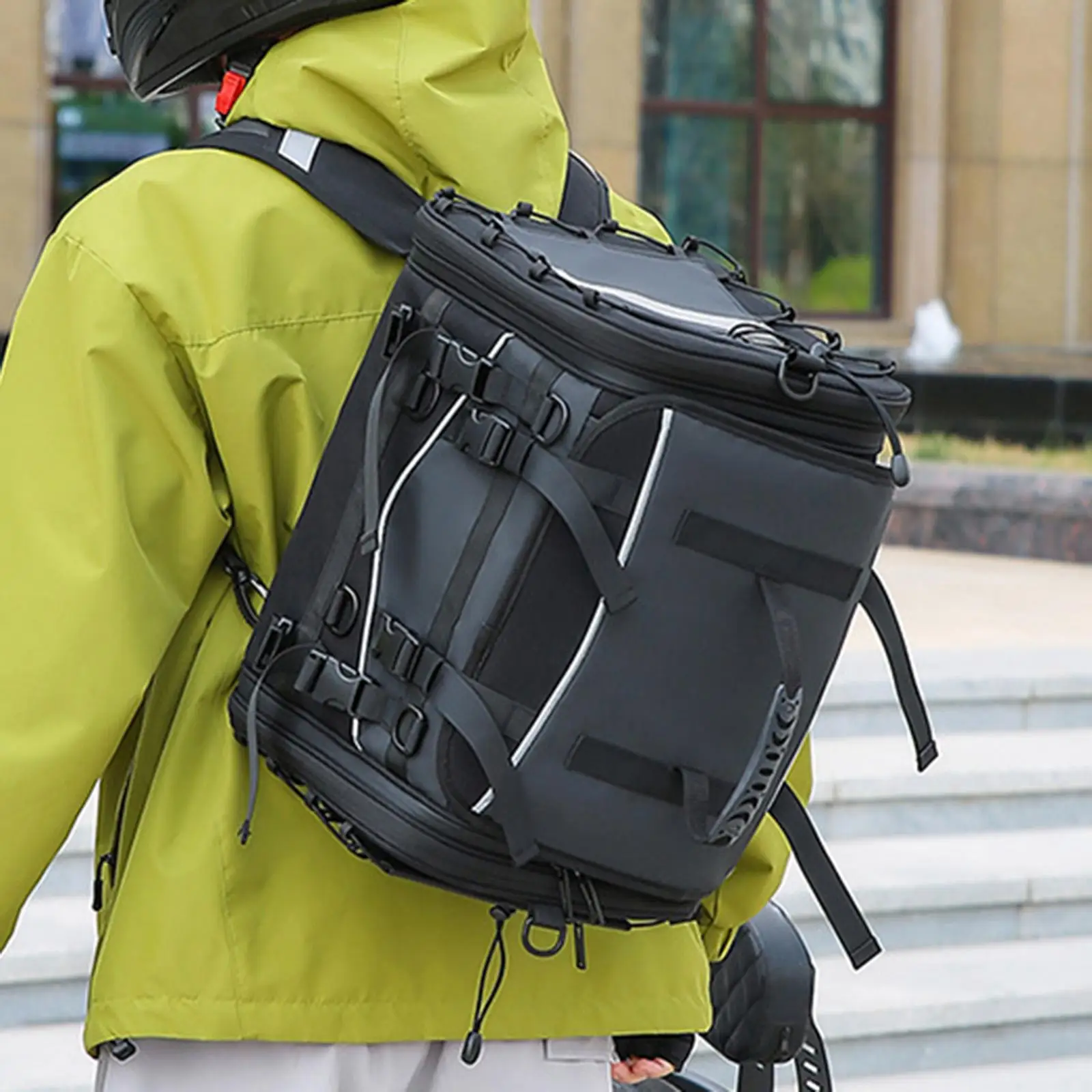 

Bike Backpack Rear Seat Bag Bicycle Trunk Bag for Commuting Outdoor