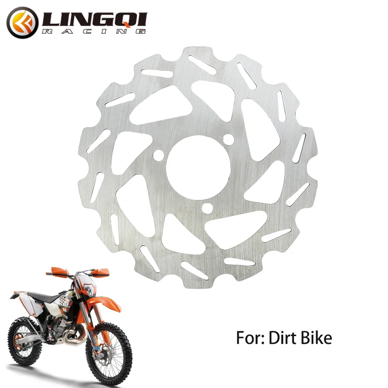 LINGQI RACING 140mm 3 Hole Disc Brake Rotors Pads For 47cc 49cc 2 Stroke Mini Dirt Pocket Bike ATV Quad Gas Electric Scooter