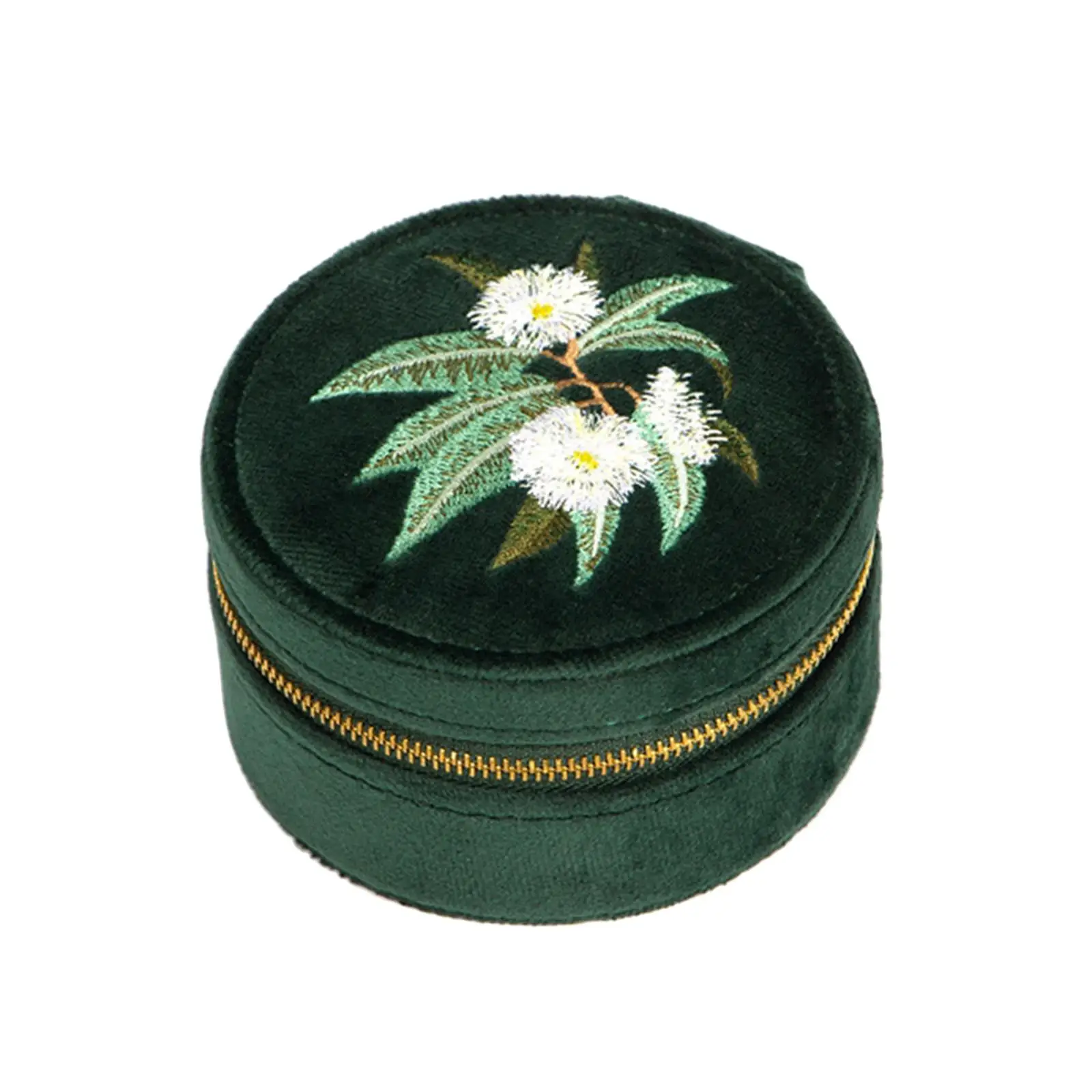 Portable Bracelet Box Embroidered Wedding Box Small Jewelry Case Box for
