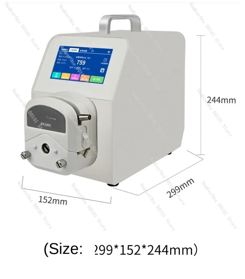 Peristaltic pump industrial water high flow metering suction infusion filling quantitative constant flow pump