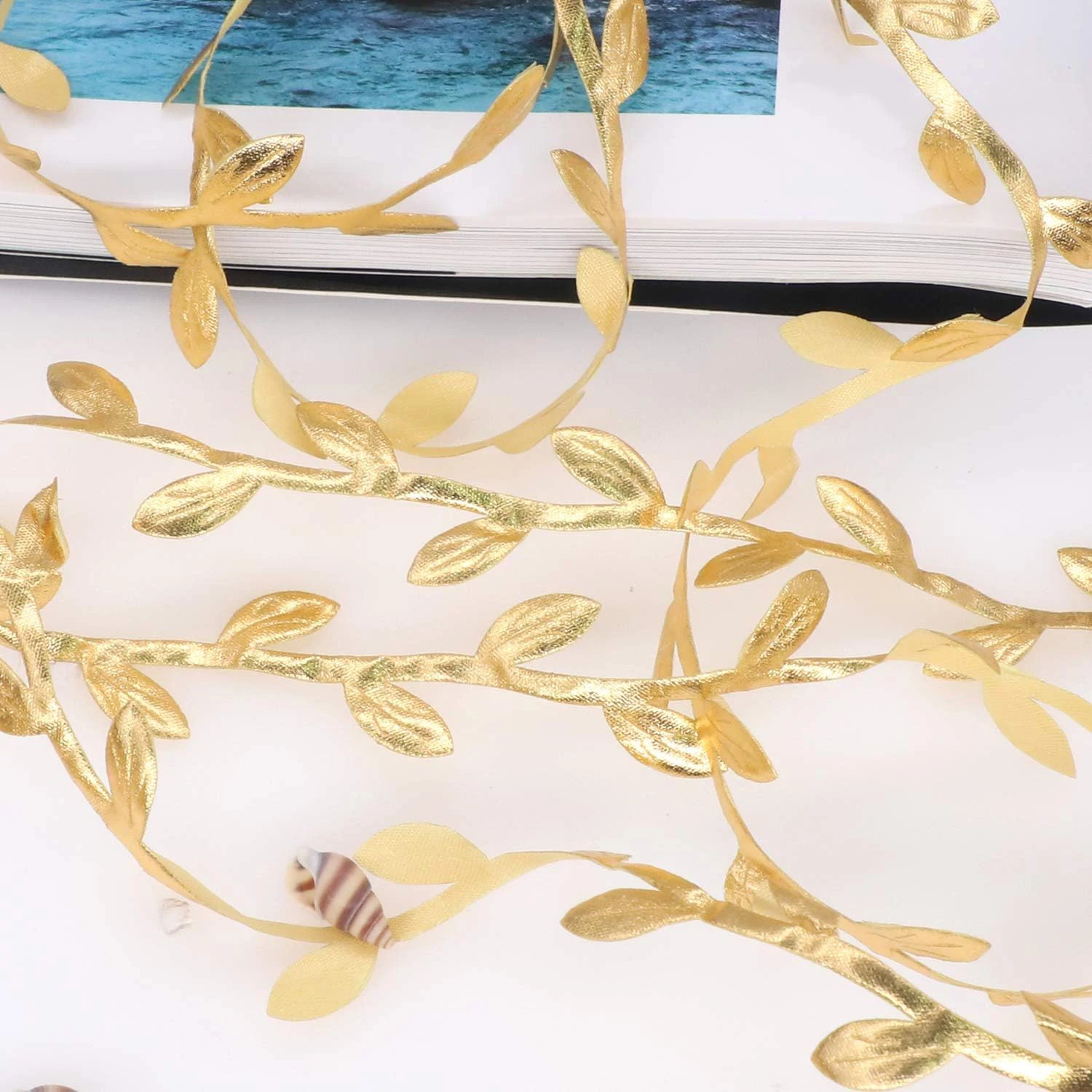 10/20 Meter Künstliche Kleine Blatt Seil Blume Kranz Pflanze Rebe Hause Hochzeit Festival Zimmer Mittelstücke Outdoor Garten Heißer Verkauf – Detail 14