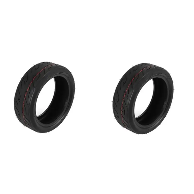 

ABHY-2 Pcs Tubeless Tire Black Tires 10X2.70-6.5 Vacuum Tyres Fits Electric Scooter Balanced Scooter 10 Inch Vacuum Tires