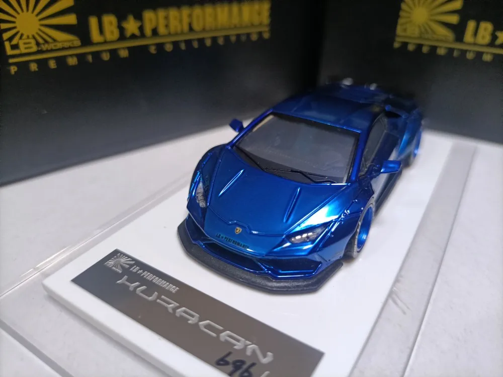 LB 1:64 Huracan LP610 LBWK Simulation Limited Edition Resin Metal Static Car Model Toy Gift