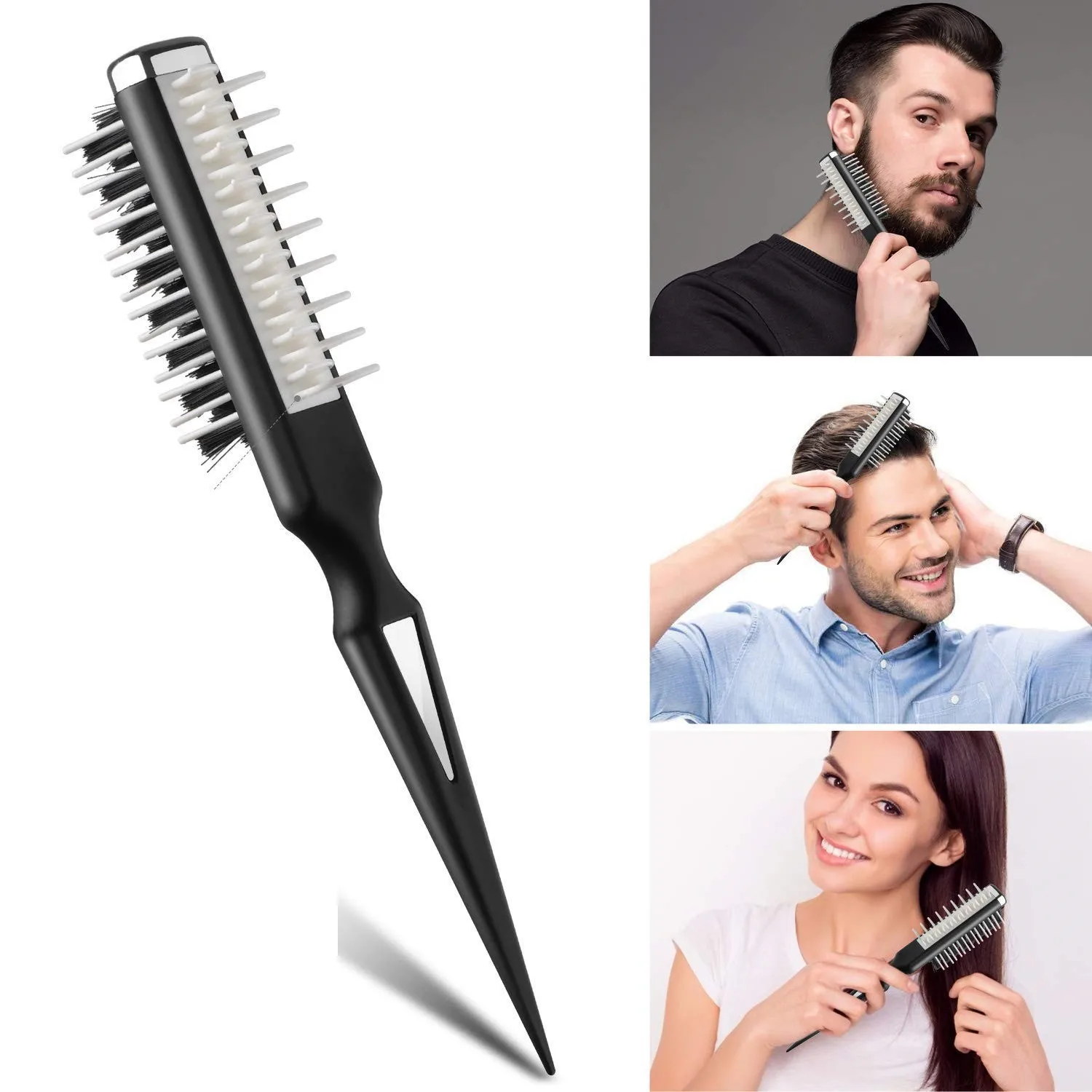 

Styling Comb Multi-functional Hair Comb Hairstyle Comb Hairdressing Hairstyle Comb Shark Brush Hairdressing Tool Accessories