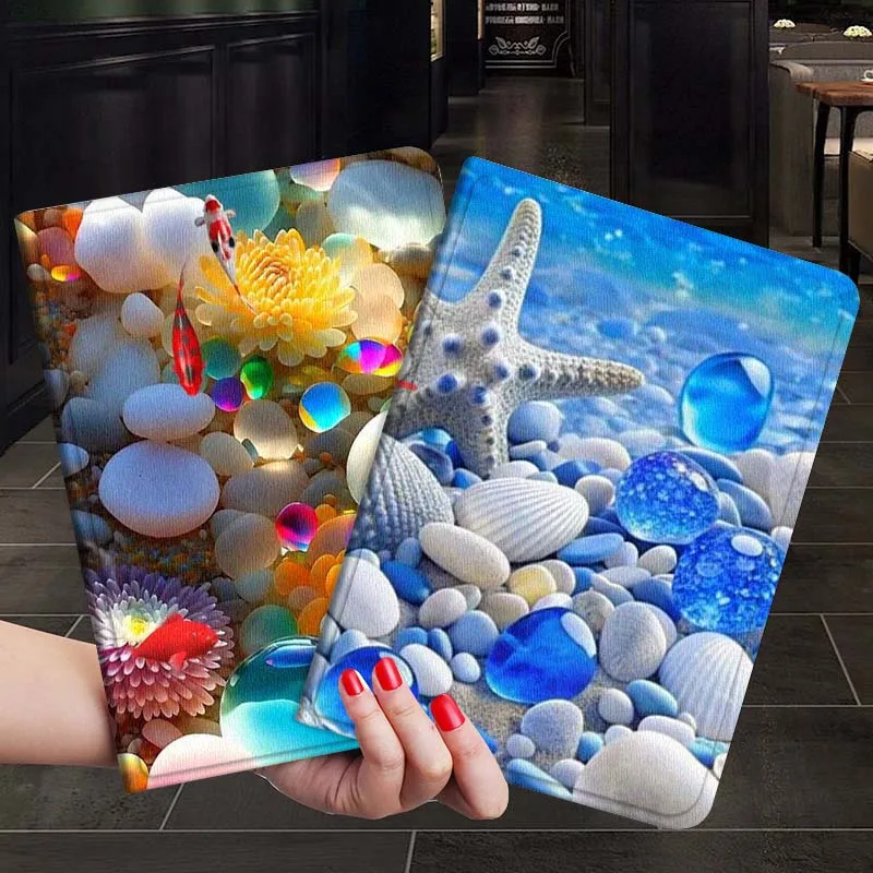 

Starfish Color Stone Popular For Xiaoxin Lenovo Tab P12 Extreme Legion Y900 Idea Pro GT 12.1 2025 Foldable Tablet Case Gift
