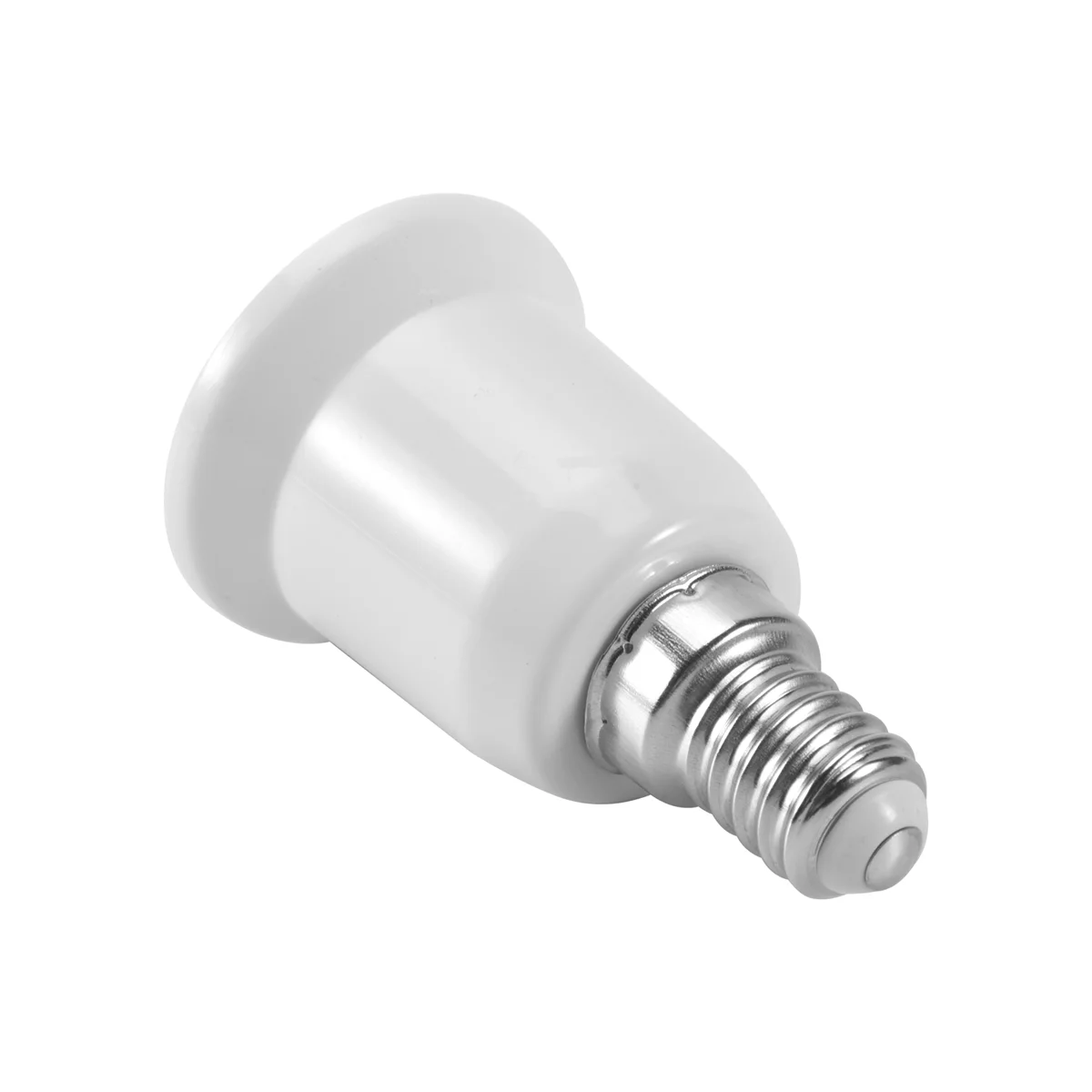 E14 to E27 Extend Base LED CFL Light Bulb Lamp Adapter Converter Screw Socket