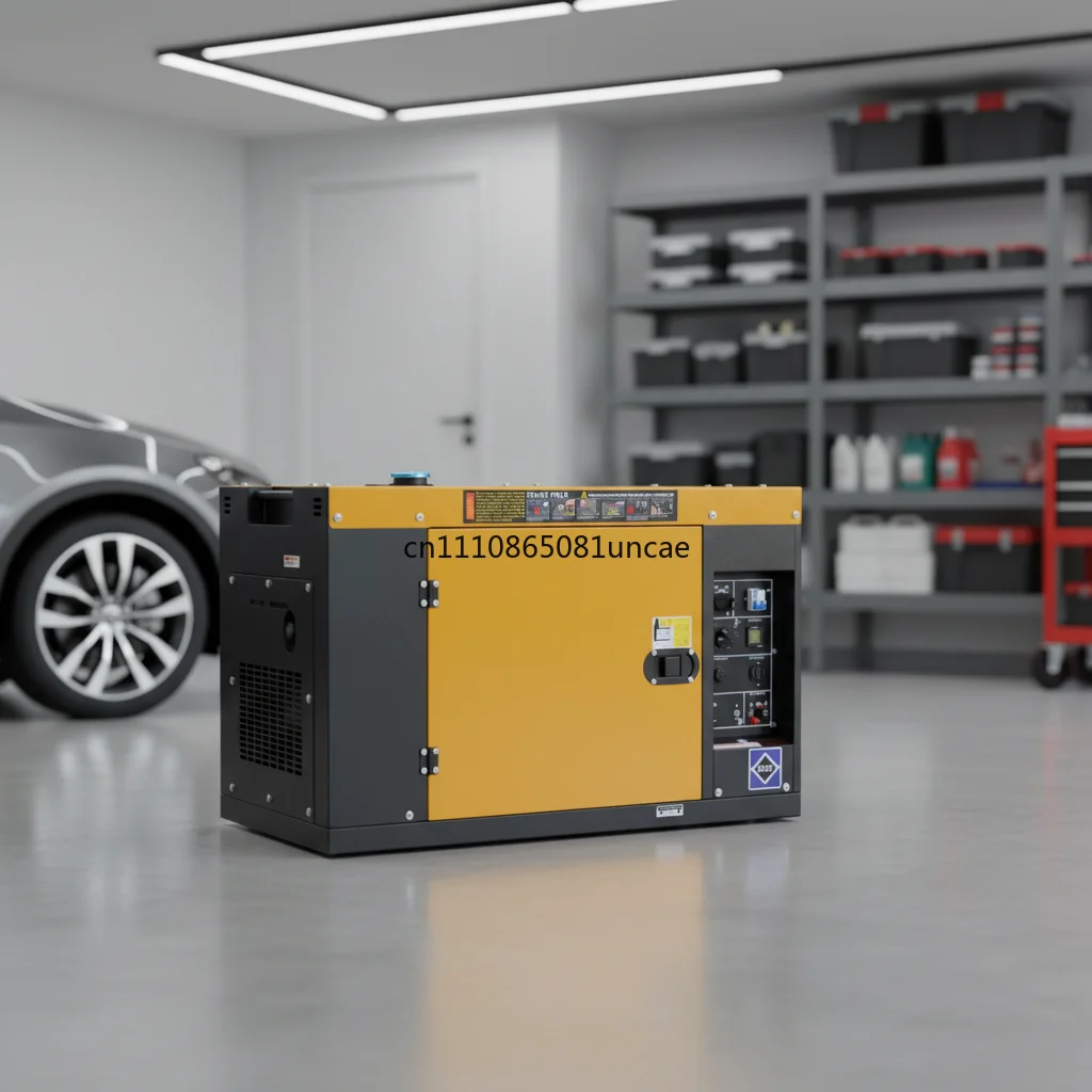 YHS 5kw 6kw 8kw 10kw Portable Quiet Diesel Generator Electric Motor 12V DC Start Generator Home
