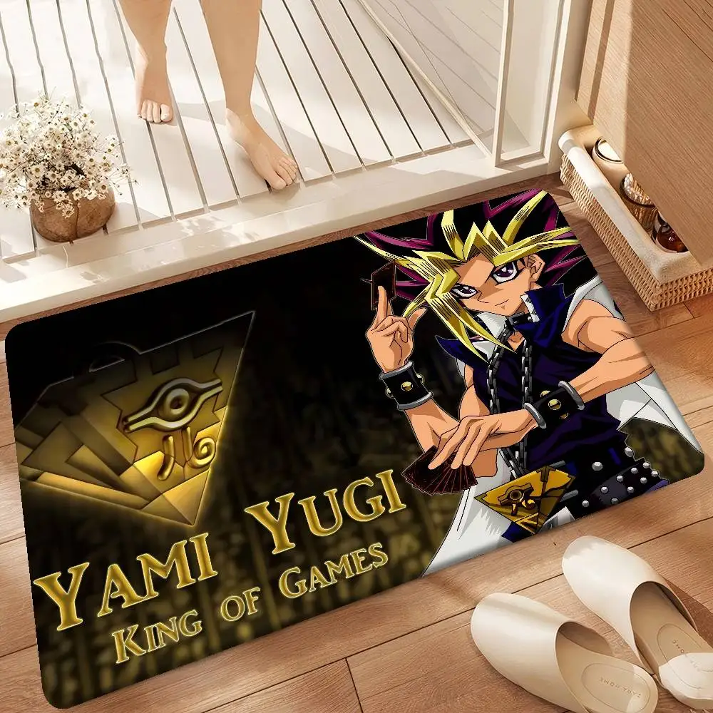 1 قطعة أنيمي Y-Yu G-gi O-oh الحمام حصيرة المضادة للانزلاق امتصاص الماء شريط طويل وسادة غرفة نوم حصيرة ترحيب ممسحة