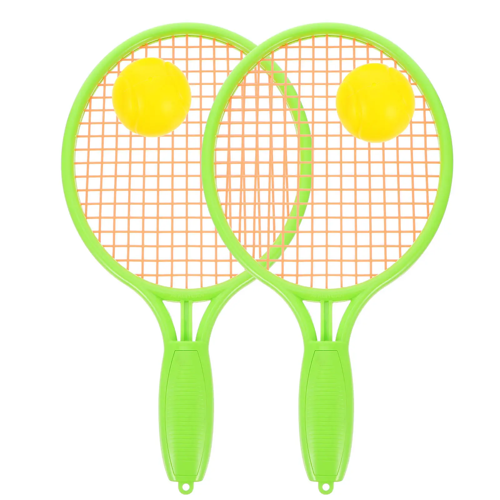 

1Set Tennis Racket with Ball for Children Portable Outdoor Sports Plaything Enhances Motor Skills Coordination Family