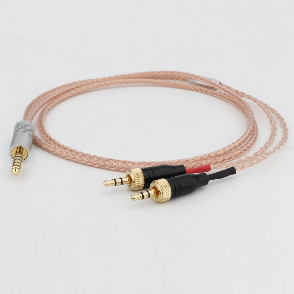 16-core 7N Single Crystal Copper Earphone Shielding Cable For Sony MDR-Z1R MDR-Z7 MDR-Z7M2 With Screw To Fix LN008210