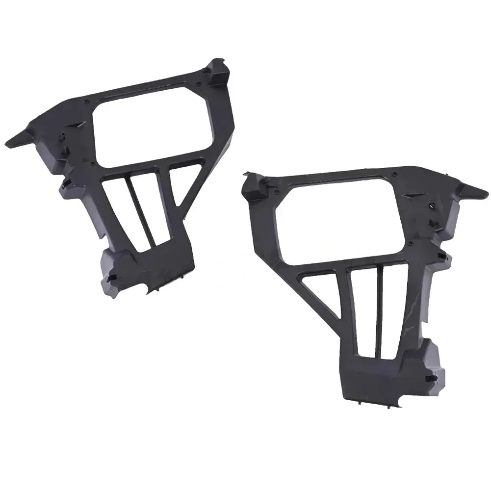 

1 пара черных ABS OEM номер 4M51A17E851AL 4M51A17E850AL кронштейн заднего бампера для Ford Focus 2008-2011, аксессуары