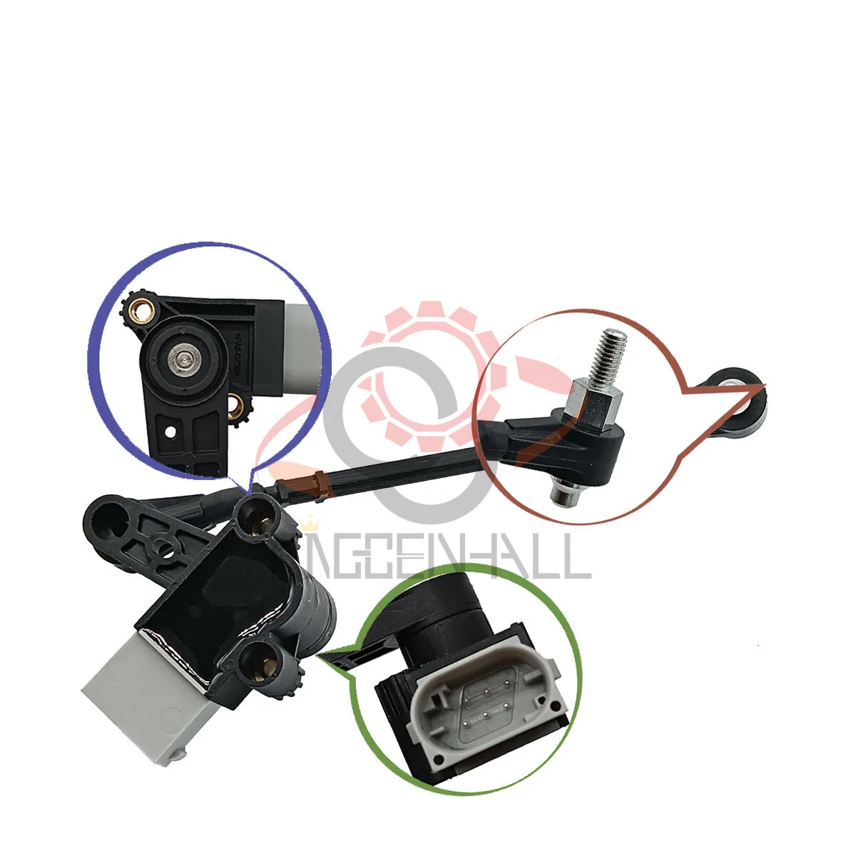 AH423C097BD LR010828 AH423C097BC Body Horizontal Headlamp height for Range Rover Horizontal position sensor LR023652